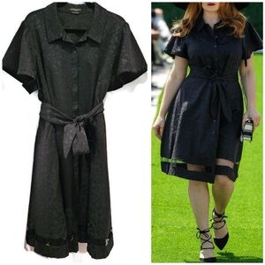 CHRISTIAN SIRIANO Lane Bryant Belted Dress